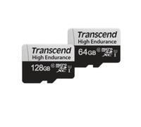 Transcend Memory Card 64Gb Microsd W/ Adapter U1 High Endurance