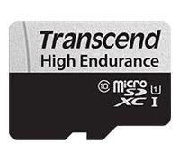 TRANSCEND 64GO MICROSD AVEC ADAPTATEUR SD U1 POUR