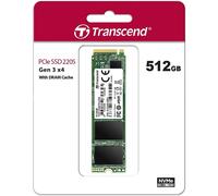 Transcend MTE220S SSD 512 GB M.2 NVMe PCIe Gen3 x4