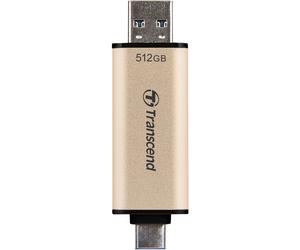 TRANSCEND PEN DISK 512GB, USB3.2, Pen Drive, TLC, High Speed, Type-C