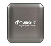 Transcend TS2TESD420C SSD portatile da 2 TB (compatibile con iPhone MagSafe) USB ad alta velocità 20 Gbps fino a 2.000 MB/s 4K ProRes Shooting, grigio