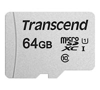 Transcend Premium 300S Scheda microSDXC 64 GB Class 10, UHS-I, UHS-Class 1