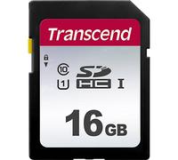 TS16GSDC300S - Scheda di memoria SDHC, 16GB, classe 10 UHS-I U1, 300S