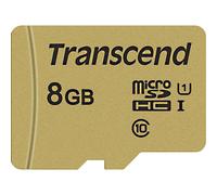 Transcend Premium 500S Scheda microSDHC 8 GB Class 10, UHS-I, UHS-Class 1 incl.