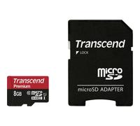 Transcend Premium Scheda microSDHC Industrial 8 GB Class 10, UHS-I incl.