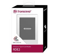 Transcend RDE2 Lettore schede di memoria esterno USB 3.2 (Gen 2), CompactFlash