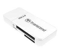 Transcend rdf5w lettore schede di memoria esterno usb 3.0 bianco