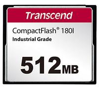 Transcend Scheda CF 180I 512MB per macchina CNC Compact Flash Card di grado industriale - TS512MCF180I