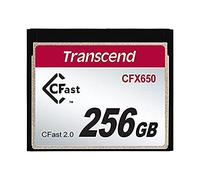 TS256GCFX650 - Scheda di memoria CFast, 256 GB, SATA 6 Gb/s.