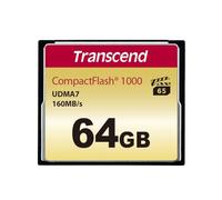 Transcend CompactFlash Card 1000x 64GB memoria flash [TS64GCF1000]