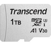 Transcend 1TB microSD UHS-I U3 A1 con adattatore SD, FFP - TS1TUSD300S-AE