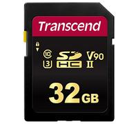 Transcend Scheda di memoria SDHC 700S da 32 GB UHS-II, C10, U3, V90, 8K, Ultra HD, fino a 285/180 MB/s, progettata per fotocamere DSLR e videocamere avanzate - TS32GSDC700S