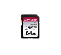TRANSCEND MEMORY CARD 64GB SD Card UHS-I U3 A1 Ultra Performance