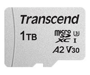 Transcend SD microSD Card SDXC Usd300S-A w/Adapter Extended TS1TUSD300S-A