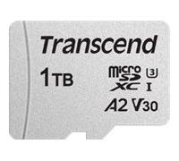 Transcend SD microSD Card SDXC USD300S-A w/Adapter Micro SD TS1TUSD300S-A
