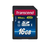 Transcend SDHC Class 10 UHS-I Premium Flash-Speicherkarte - UHS 1 TS16GSDU1