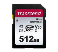 TRANSCEND MEMORY CARD 512GB SD Card UHS-I U3 A2 Ultra Performance