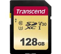 Transcend 128GB UHS-I U3 SD memoria flash SDXC Classe 10 [TS128GSDC500S]