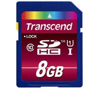 TRANSCEND - Secure Digital SDHC 8 GB Classe 10 UHS-I (Ultimate) 600x