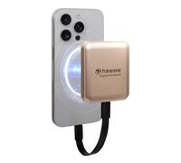 Transcend SSD esterno 2TB magnetico portatile ESD420 fino a 2000 MB/s, supporta Apple 4K ProRes,MagSafe,SSD,iPhone15,16,17/iPad/Mac/Tablets/Windows/Android, USB 3.2 Gen2 (20 Gbps)