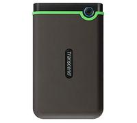 Transcend StoreJet 25M3 Hard Disk portatile, 2.5", USB3.1/3.0, 1 TB, Grigio/Verde