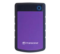 Transcend StoreJet 25H3P (USB 3.0), 2TB 2000GB Nero, Viola