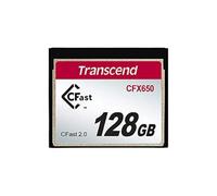 Transcend TS128GCFX650 Scheda di Memoria CFast 2.0, 128 GB
