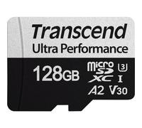 TRANSCEND 128GO MICROSD W/ ADAPTER UHS-I U3 A2