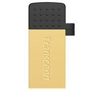 Transcend TS16GJF380G JetFlash 380 16 GB micro USB/USB 2.0, Pennetta a Doppio Connettore USB OTG per Android