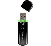 Transcend TS16GJF600 Jetflash 600 Memoria USB Portatile, 16 GB, Nero