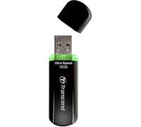 Transcend TS16GJF600 Jetflash 600 Memoria USB Portatile, 16 GB, Nero