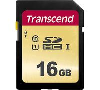Transcend TS16GSDC500S Premium 500S Scheda SDHC 16 GB Class 10, UHS-I, UHS-Clas