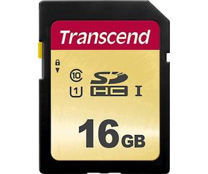 Transcend TS16GSDC500S Premium 500S Scheda SDHC 16 GB Class 10, UHS-I, UHS-Clas