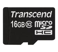 Transcend TS16GUSDC10 16 GB MicroSDHC Classe 10 NAND 90 MB/s Nero microSDXC/SDHC