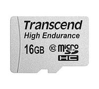 TS16GUSDHC10V - Scheda di memoria MicroSDHC 16GB, Transcend classe 10 UHS-I