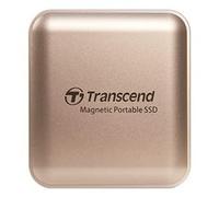 Transcend TS1TESD420G SSD portatile da 1 TB (compatibile con iPhone MagSafe) USB ad alta velocità 20 Gbps max 2000 MB/s 4K ProRes Shooting, oro