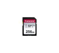 Transcend TS256GSDC300S Scheda di Memoria SDXC da 256 GB, Imballaggio Standard, 300S, Standard