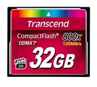 Transcend TS32GCF800 memoria flash 32 GB CompactFlash MLC