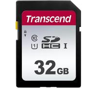 Transcend TS32GSDC300S Scheda di Memoria SDHC da 32 GB, Imballaggio Standard, 300S, Standard