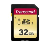 Transcend TS32GSDC500S Scheda di Memoria SDHC da 32 GB, Imballaggio Standard, 500S, Per Videocamere