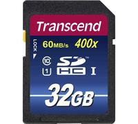 Transcend TS32GSDU1 Premium 400 Scheda SDHC Industrial 32 GB Class 10, UHS-I