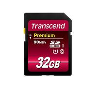 Transcend TS32GSDU1 Scheda di Memoria SDHC da 32 GB, Classe 10 UHS-I Premium