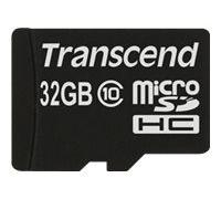Transcend TS32GUSDC10 32 GB MicroSDHC Classe 10 NAND 90 MB/s Nero microSDXC/SDHC