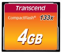 TS4GCF133 - Scheda di memoria CF, 4GB 133x