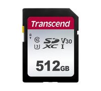 TS512GSDC300S - Scheda di memoria SDXC, 512GB, classe 10 UHS-I U3, V30, 300S