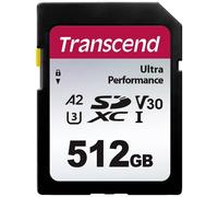 Transcend TS512GSDC340S TS64GSDC340S Scheda SDXC 512 GB A1 Application Performa