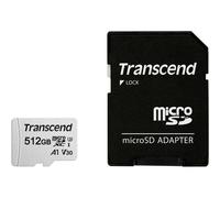 Transcend TS512GUSD300S-A Premium 300S Scheda microSDXC 512 GB Class 10, UHS-I,