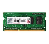 Transcend TS512MSK64W6H, 4 GB DDR3, 1600 Mhz, SO-DIMM, 1Rx8 1.35 V, Low Voltage