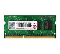 Transcend TS512MSK64W6H, 4 GB DDR3, 1600 Mhz, SO-DIMM, 1Rx8 1.35 V, Low Voltage
