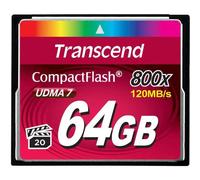 Transcend TS64GCF800 Premium 800x Scheda CF 64 GB